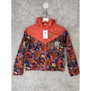 Nike Big Girls' Sportswear Windrunner Printed Jacket large